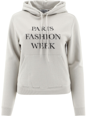 Balenciaga Paris Fashion Week Printed Hoodie