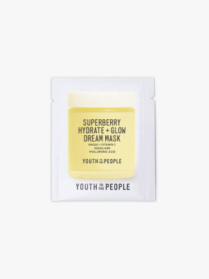 Superberry Hydrate + Glow Dream Mask Sample Packet