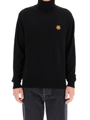 Kenzo Tiger Crest Roll-neck Jumper