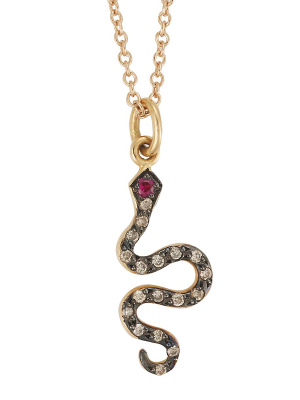 Little Snake Pendant P-chd-ru