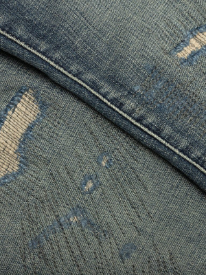 Purple Brand P001 - Indigo Overdyed Repair