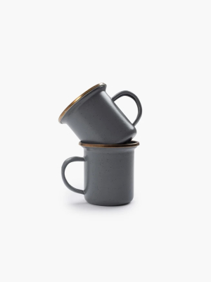 Enamel Espresso Cup Set