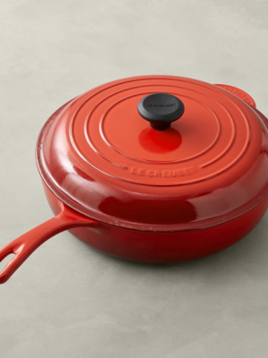 Le Creuset Signature Cast-iron Deep Saute Pan, 4 1/4-qt.