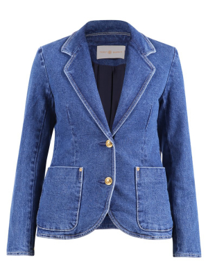 Tory Burch Denim Blazer