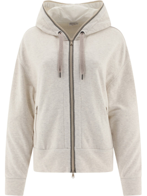 Brunello Cucinelli Zipped Sweatshirt