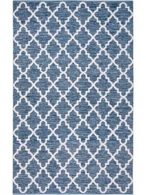 Montauk Moroccan Navy/ivory Area Rug