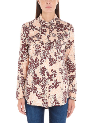 Equipment Leopard Print Shirt