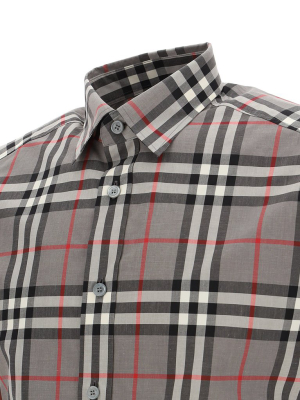 Burberry Checked Print Shirt