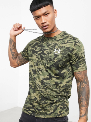 Under Armour T-shirt In Camo Print