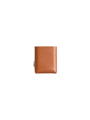 A7 Memobottle Tan Leather Sleeve