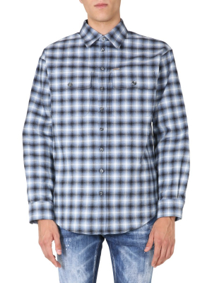 Dsquared2 Checked Print Shirt