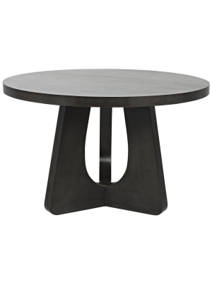 Noir Nobuko 48" Pale Dining Table