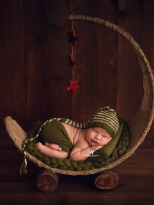 Rustic Moon - Floor Hammock / Swing