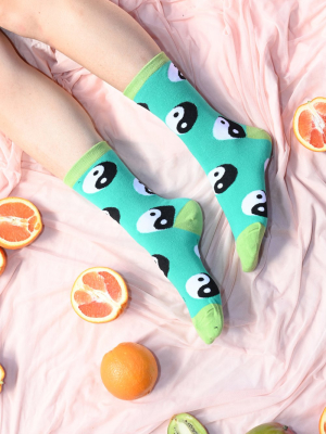 Crew Socks - Ying Yang Fever