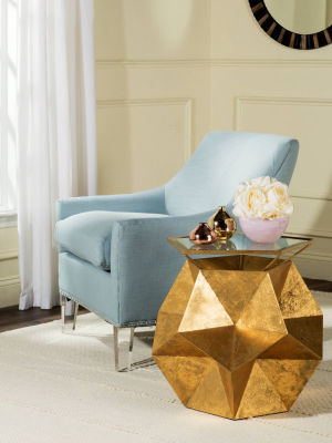 Ernie Side Table Gold - Safavieh