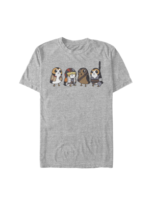 Men's Star Wars The Last Jedi Porg Costumes T-shirt