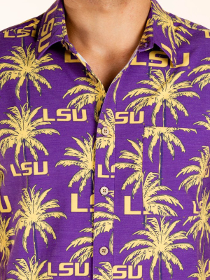 The Golden Palm | Lsu Palm Tree Hawaiian Shirt