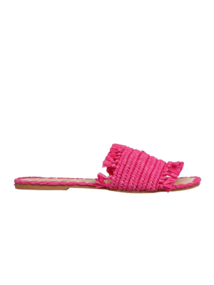 Manebí Frayed Edge Woven Detailed Sandals