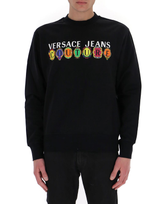 Versace Jeans Couture Logo Print Sweatshirt