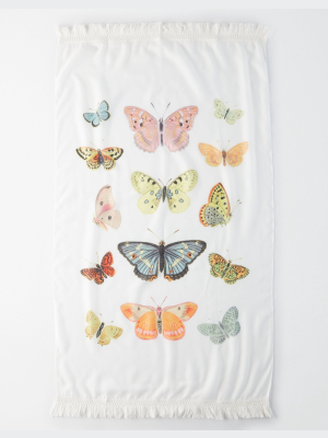 Happy Space Butterfly Tapestry