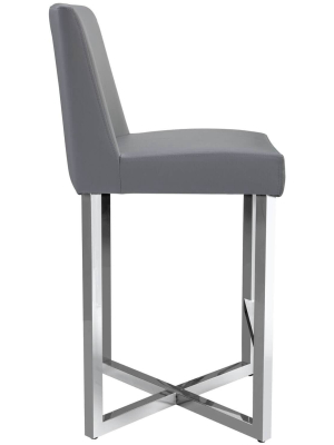 Howard Counter Stool, Grey