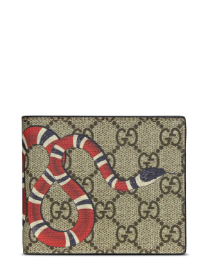 Kingsnake Print Gg Supreme Wallet