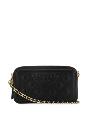 Tory Burch Fleming Double Zip Mini Crossbody Bag