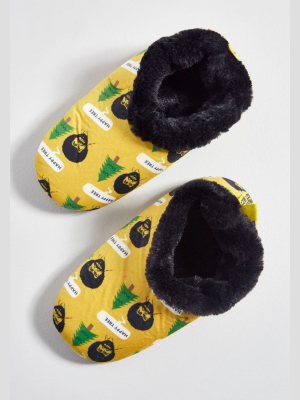 Come To Perms Bob Ross Slippers