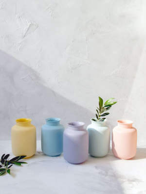 Color Clay Mini Vase, Milk Jar