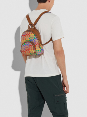 Carrie Backpack 23 In Rainbow Signature Canvas