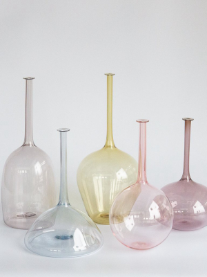 Matthew Abadi: Clear Pastel Vases
