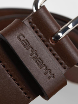 Script Belt | Dark Brown