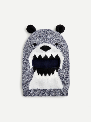 Kids' Knit Bear Balaclava