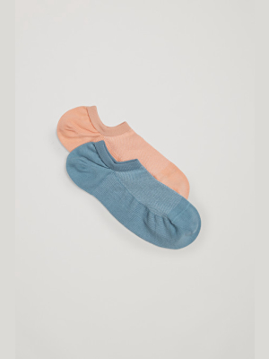 2-pack Organic-cotton Performance Socks