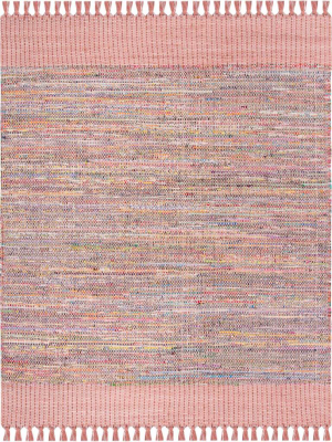 Montauk Border Pink/multi Area Rug