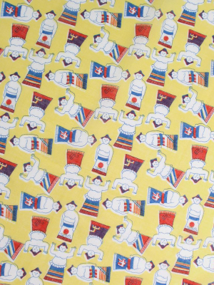 Japanese Handkerchief, Sumo Wrestlers