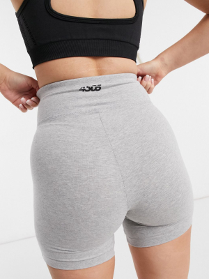 Asos 4505 Icon Booty Legging Short In Cotton Touch