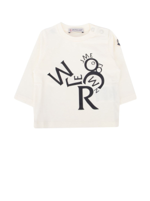 Moncler Enfant Logo Rooster Printed T-shirt