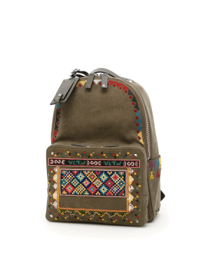 Valentino Garavani Embroidered Backpack