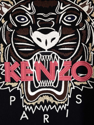 Kenzo Tiger Embroidered T-shirt