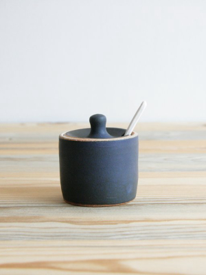 Indigo Spice Jar