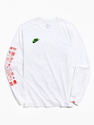 Nike Sportswear Worldwide Graphic Long Sleeve Tee