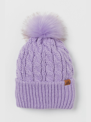 Cable-knit Hat