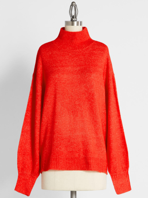 Charming And Warming Pullover Sweater