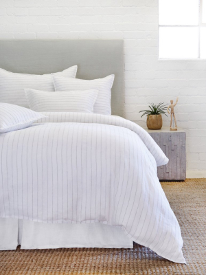 Blake Bedding In White And Ocean