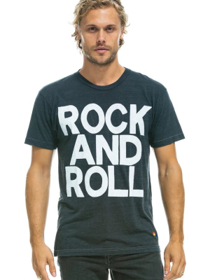 Rock And Roll Tee - Charcoal