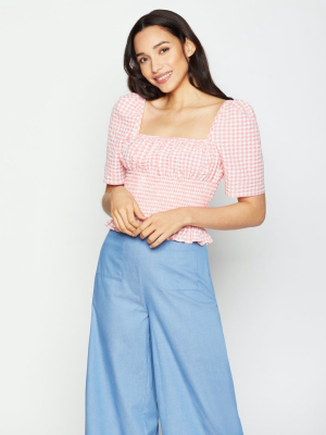 Wide-leg Cropped Pant