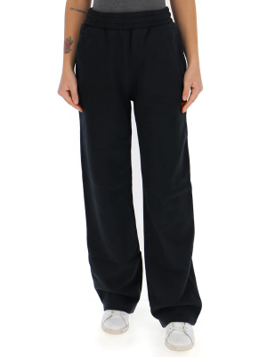 Heron Preston Logo Patch Wide Leg Pants