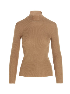 Alberta Ferretti High-neck Knit Jumper