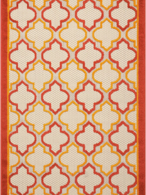 Aloha Indoor-outdoor Rug In Red